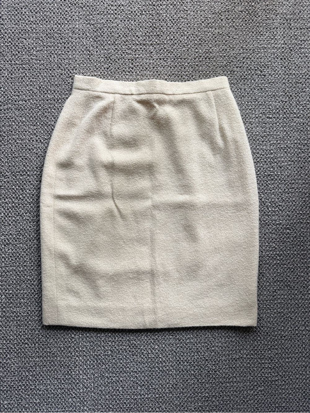 Chic European Wool Skirt S